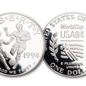 1994-S $1 World Cup Silver Commem – Proof