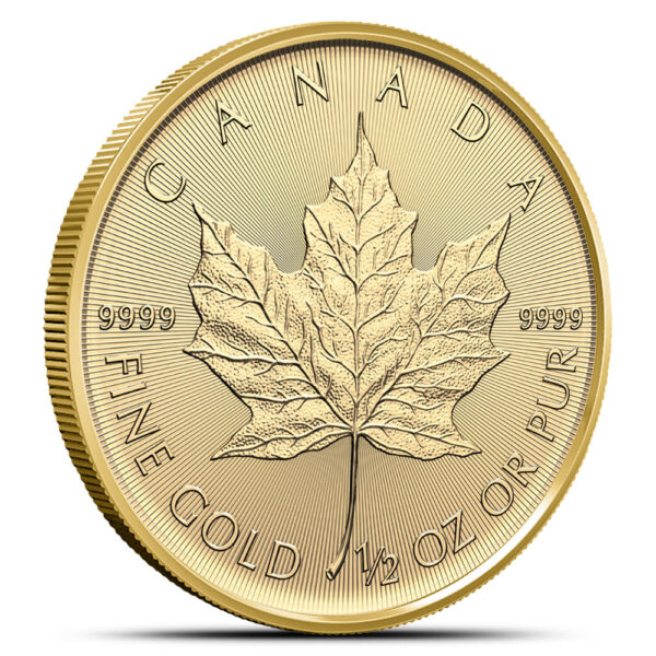 2024 1/2 oz Gold Maple Leaf (Sealed)