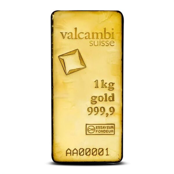 1 kilo Gold Bar – Valcambi