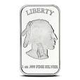 1 oz Silver Bar - Buffalo Design