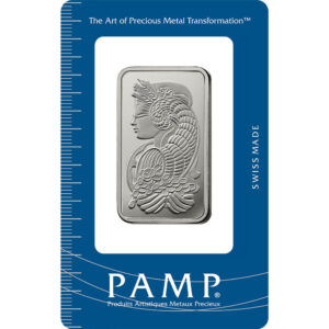 1 oz Palladium Bar – PAMP Fortuna (Carded)