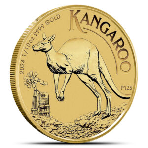 2024 1/10 oz Australian Kangaroo Gold Coin