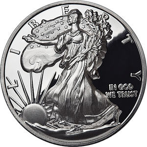 1 oz Silver Round – Walking Liberty