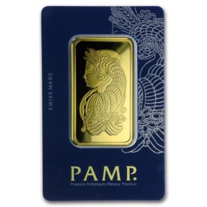 50 gram Gold Bar – PAMP Fortuna (Carded)